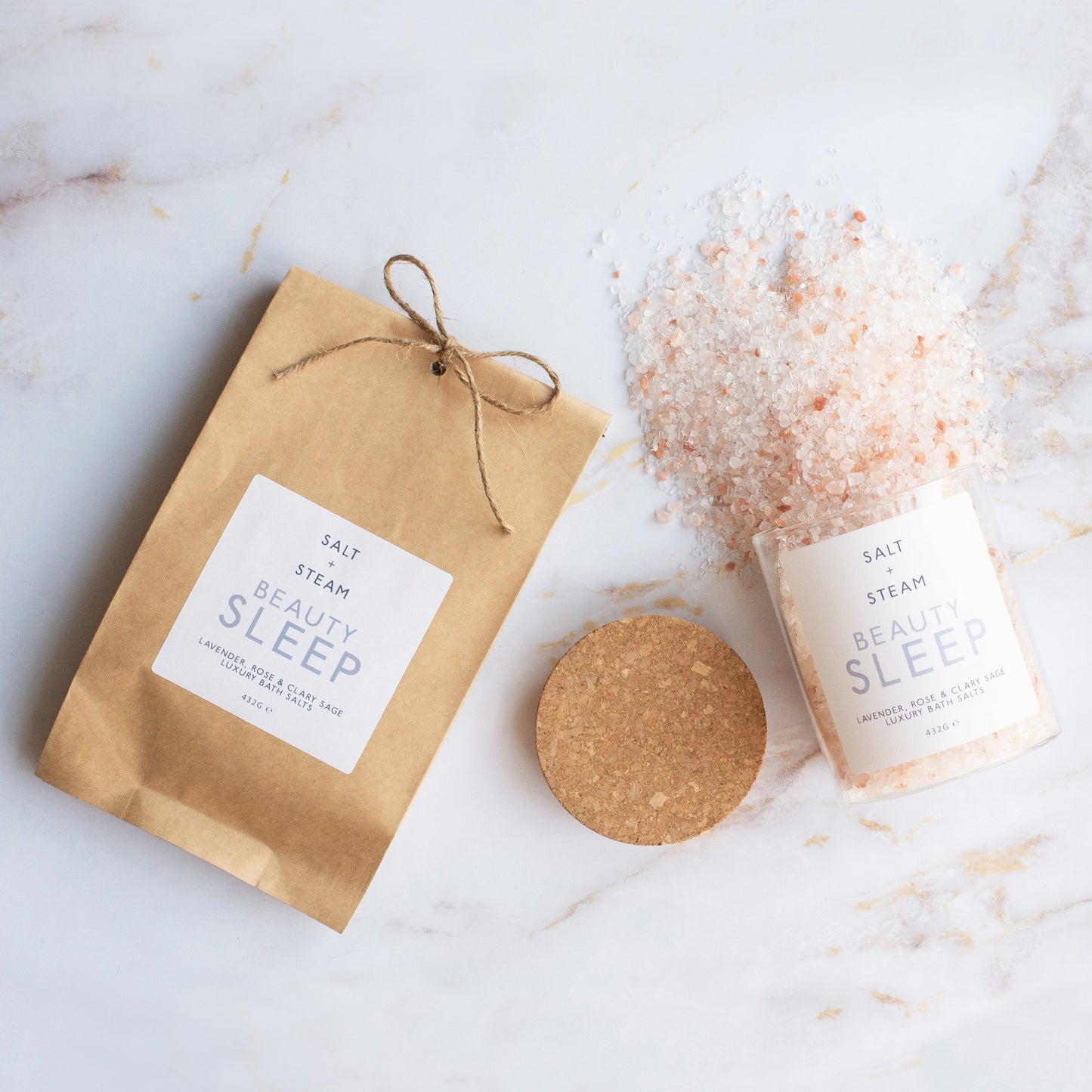 BATH SALT + REFILL BAG GIFT SET