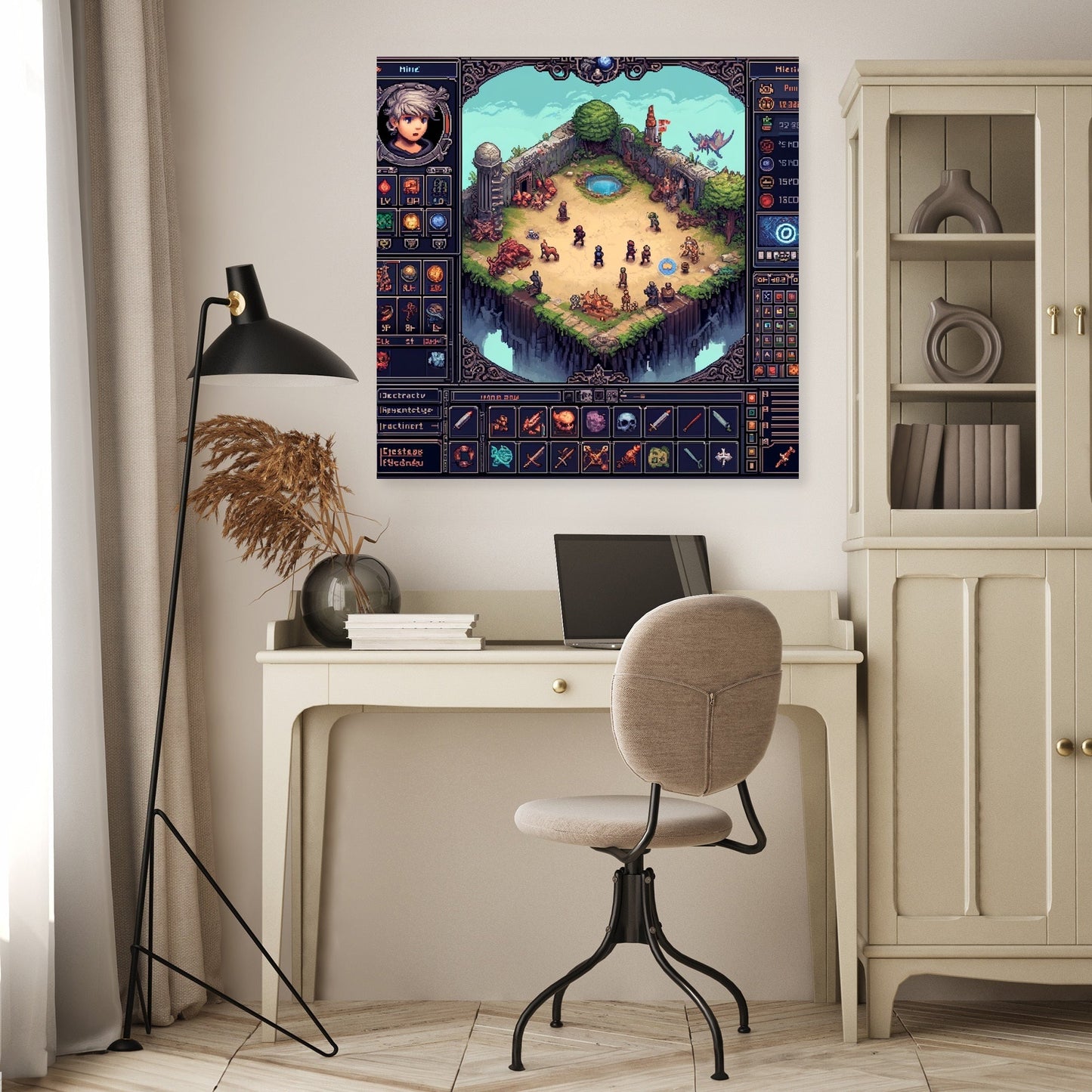 Pixel Quest Canvas