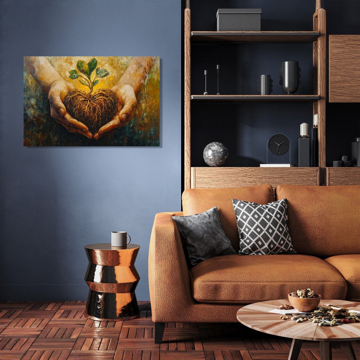 Heart of Growth Canvas