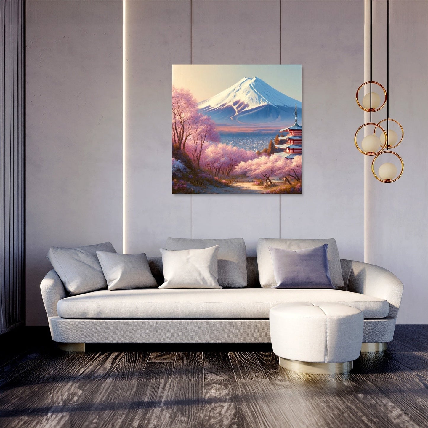 Cherry Blossom Majesty Canvas