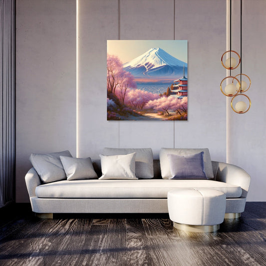 Cherry Blossom Majesty Canvas