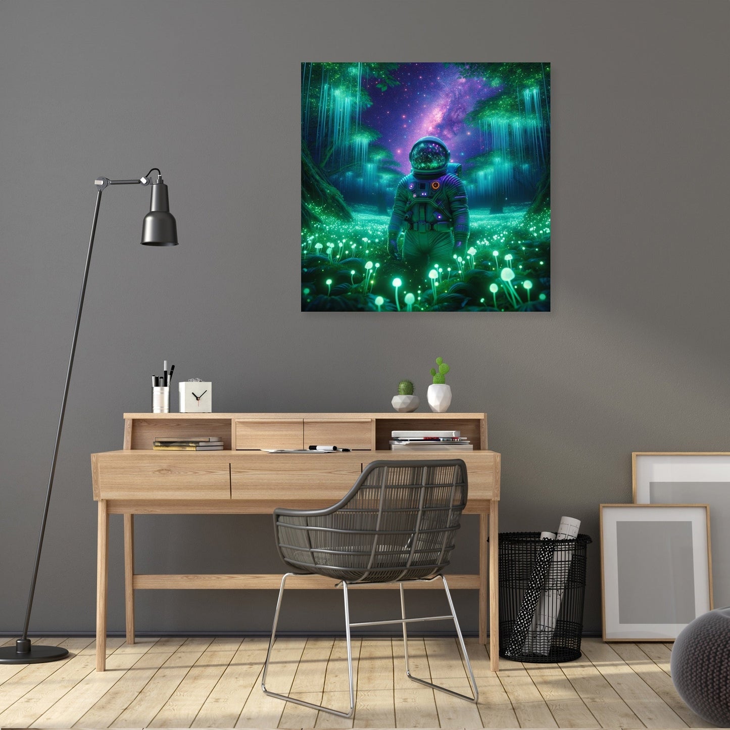 Cosmic Jungle Canvas