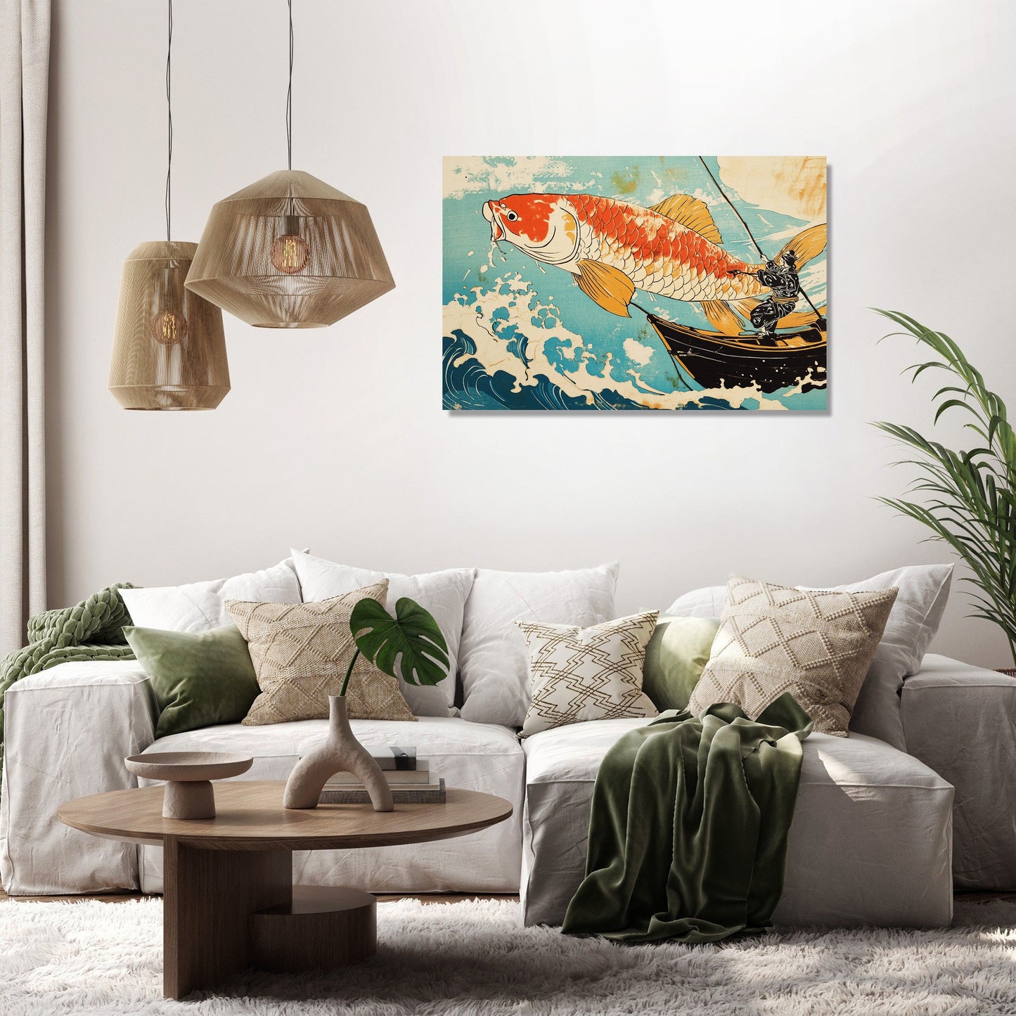 Fisherman's Epic Carp Canvas