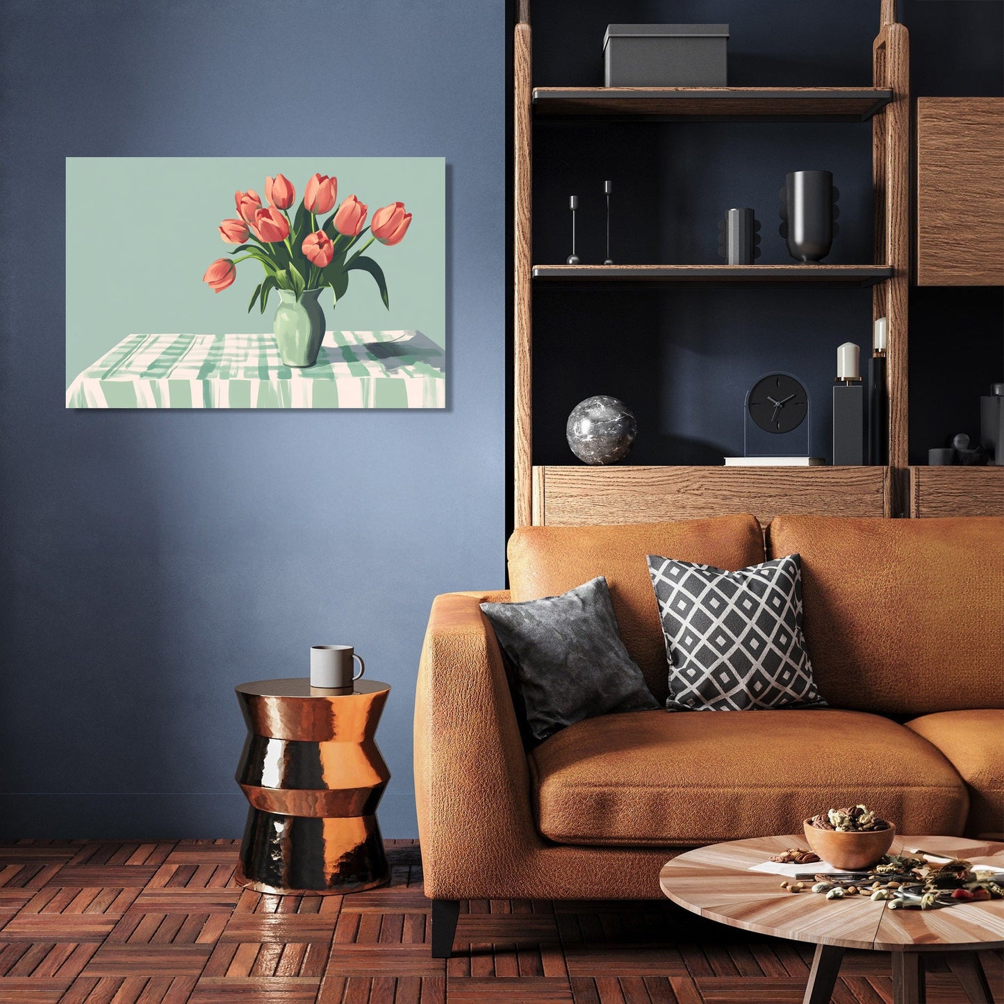 Tulip Vase Canvas