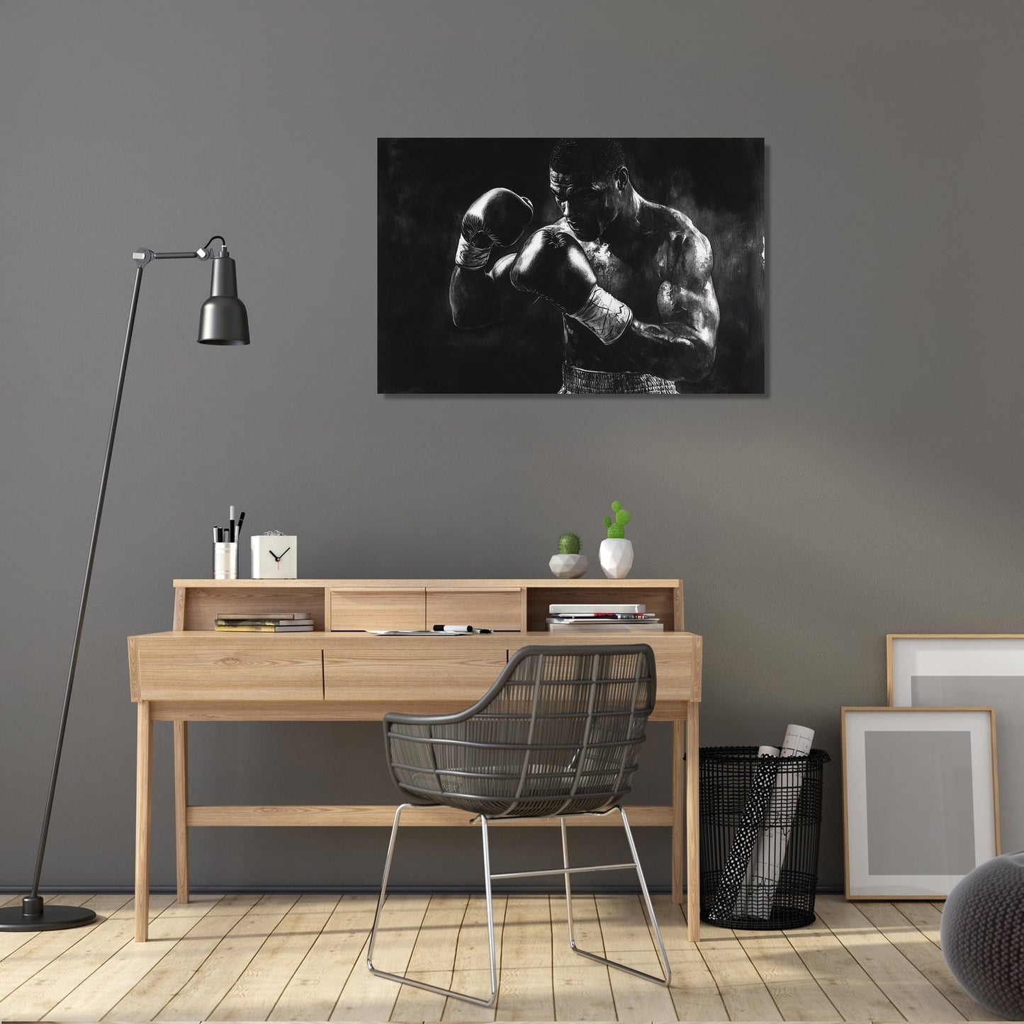 Fists of Determination Canvas