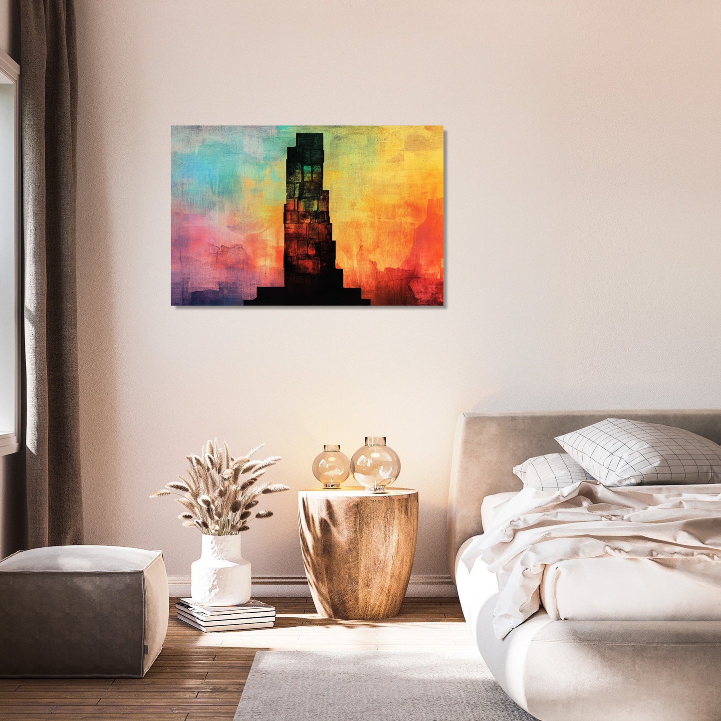 Memory Tower Canvas