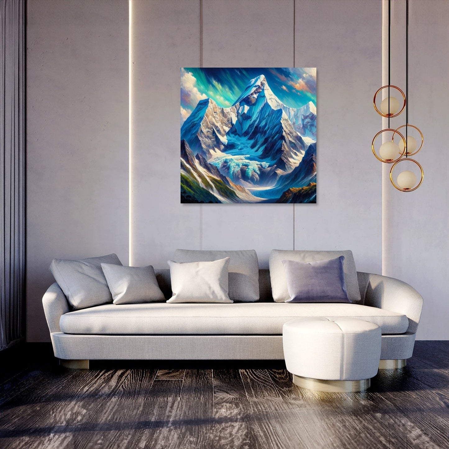 Ama Dablam Vivid Canvas