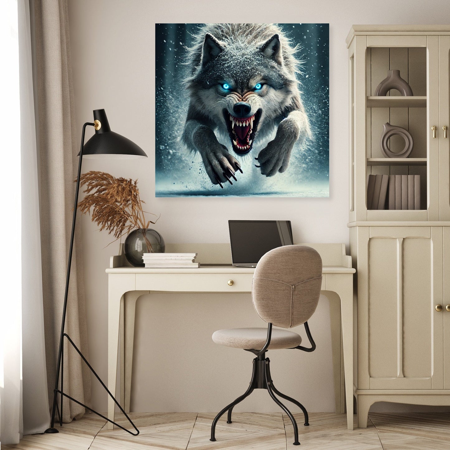 Winter Fury Canvas