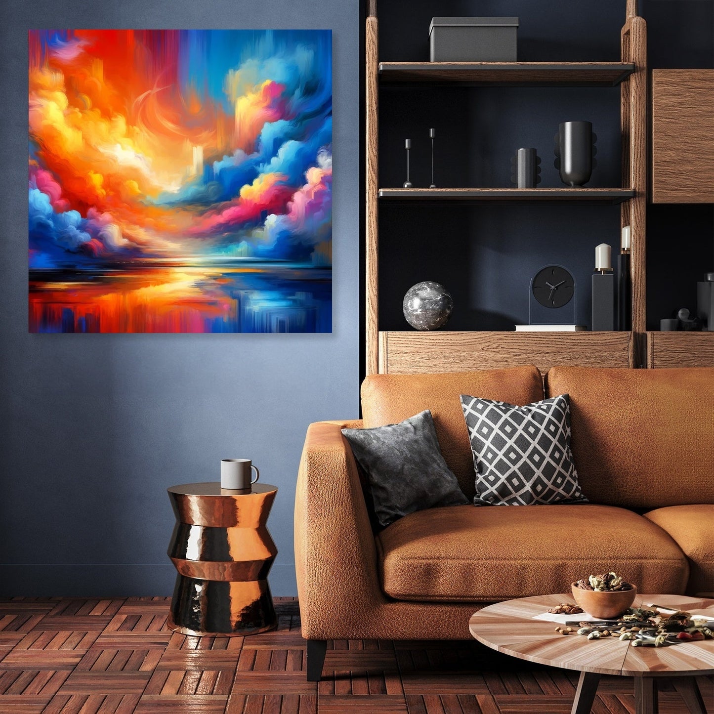 Calm Collision Canvas