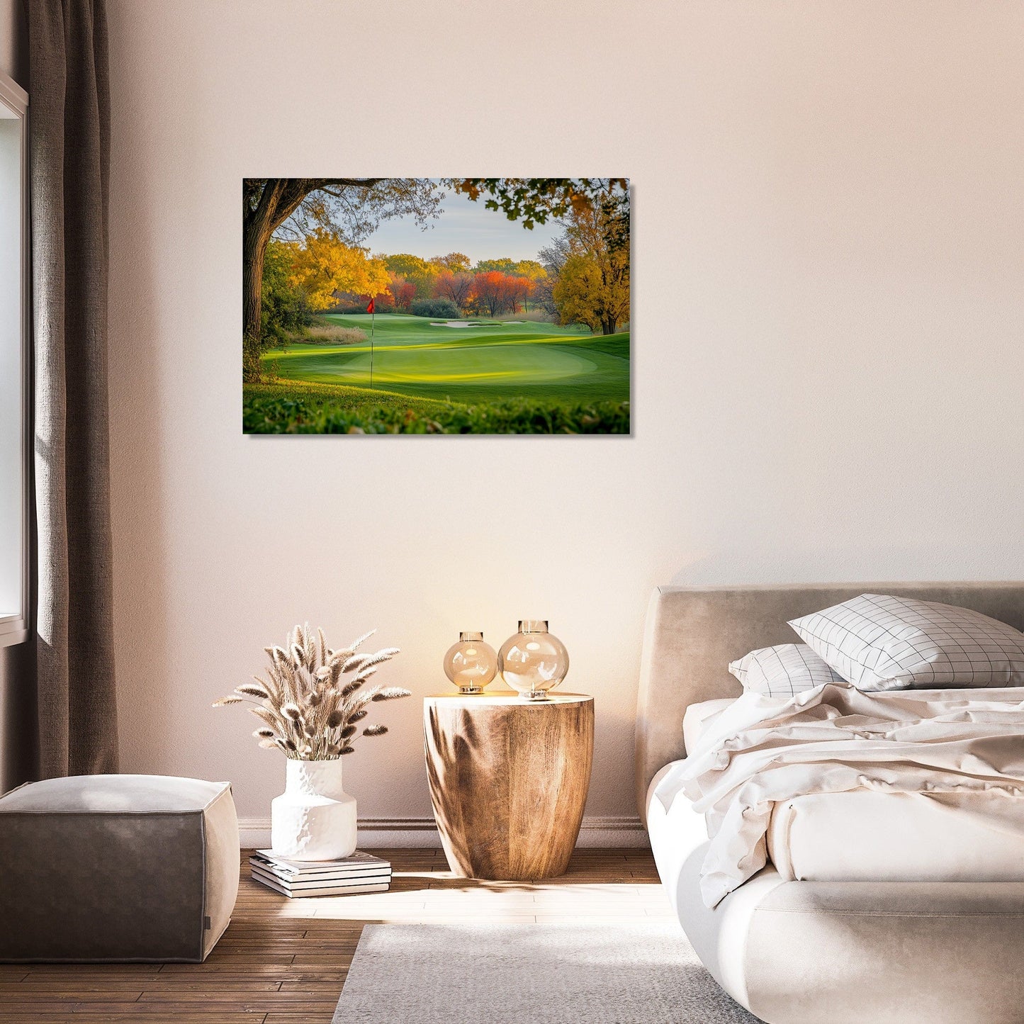 Golf Course Dawn Canvas