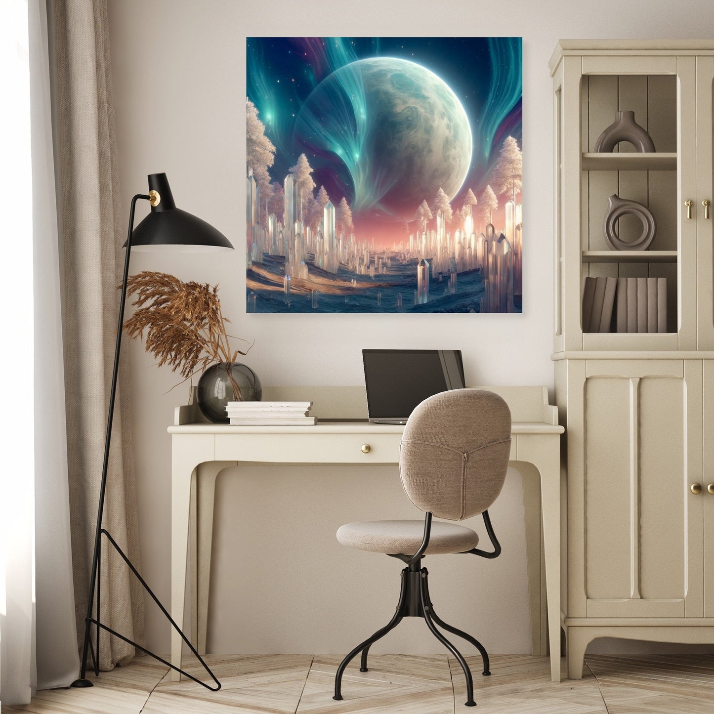 Crystalline Enchantment Canvas