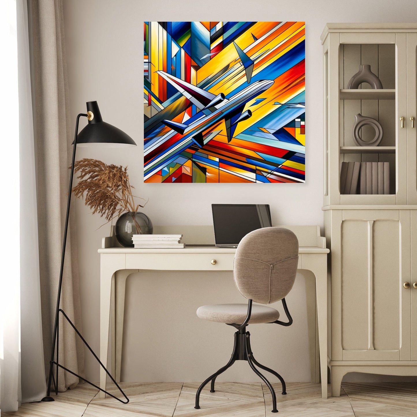 Abstract Altitudes Canvas