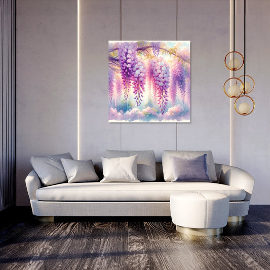 Wisteria Garden Canvas