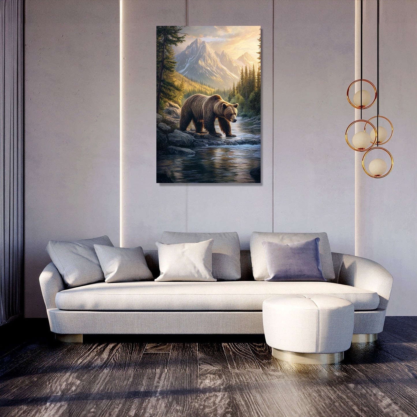 Dawn Reflection Canvas