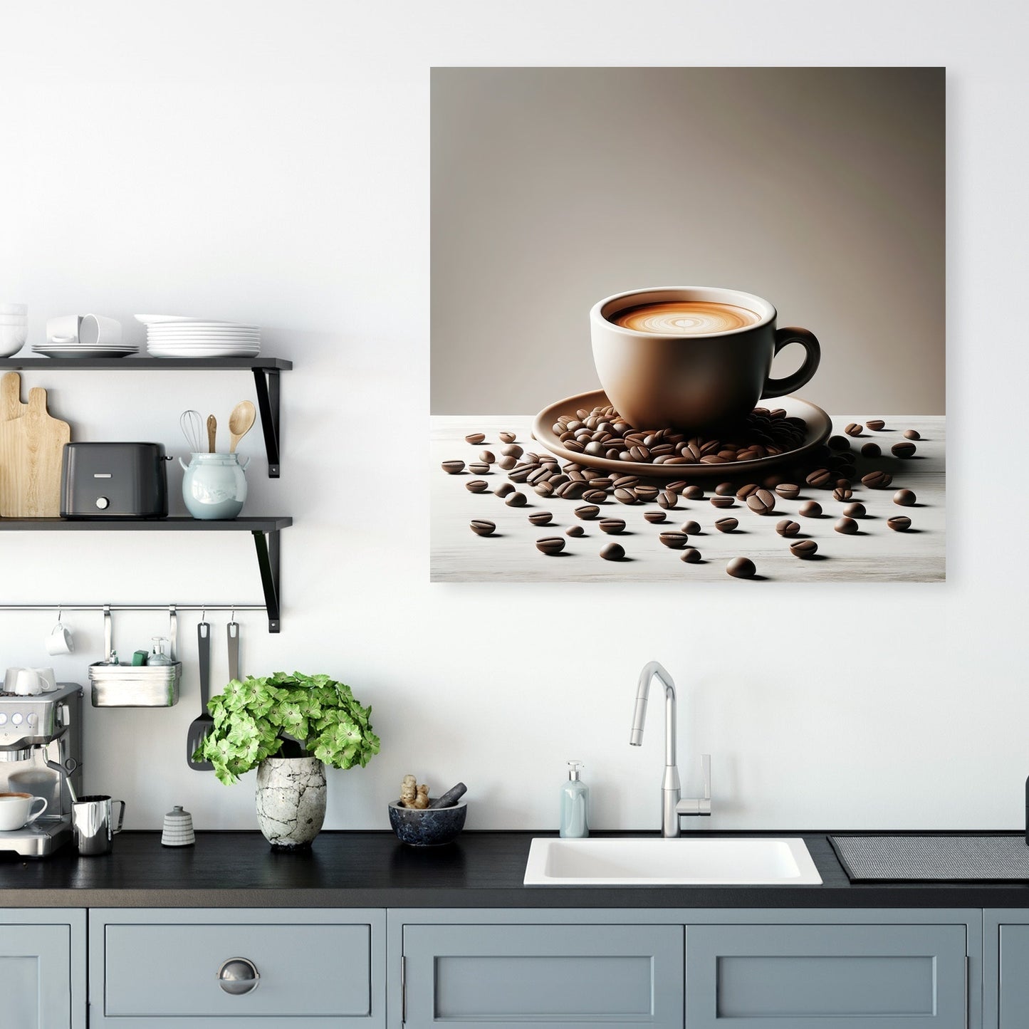 Espresso Essence Canvas