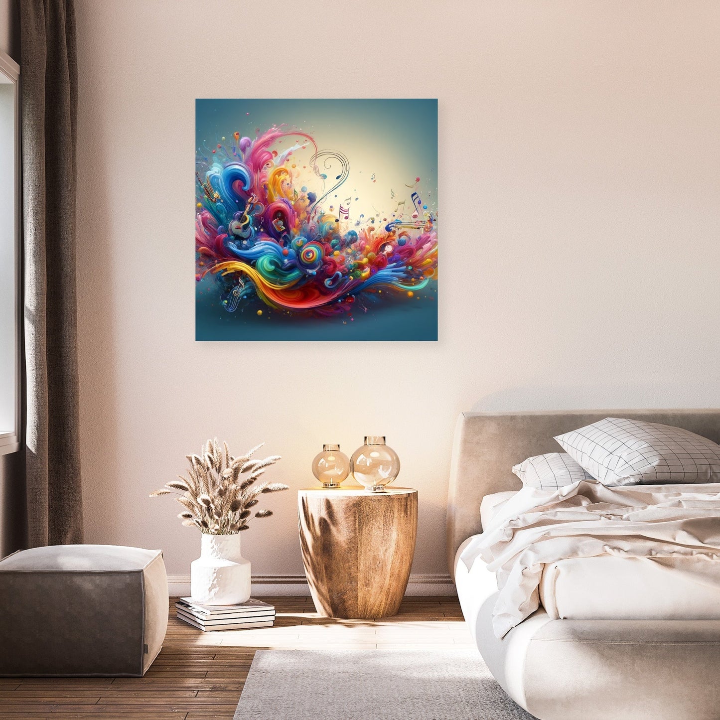 Lively Music Festival Canvas