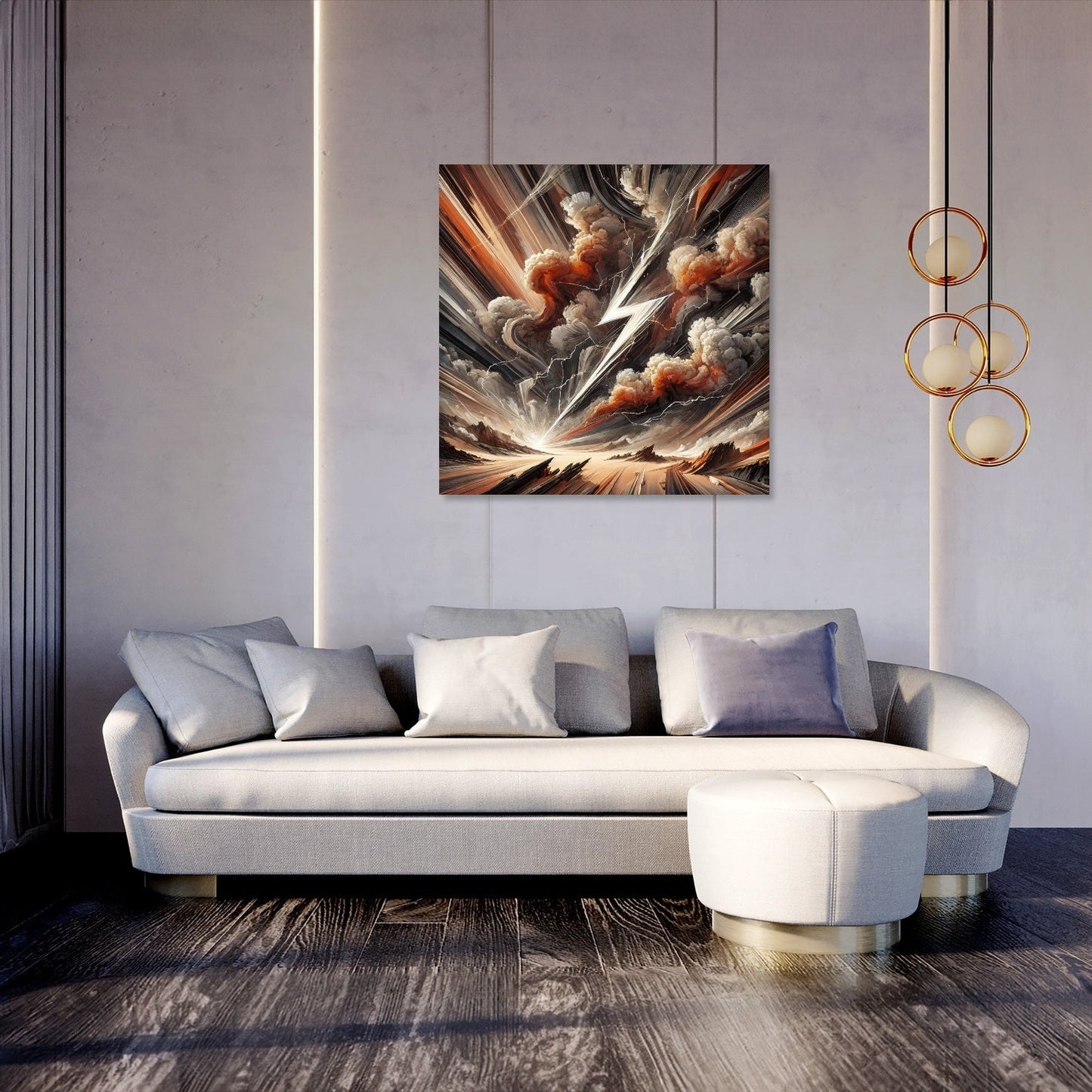 Desert Storm Canvas