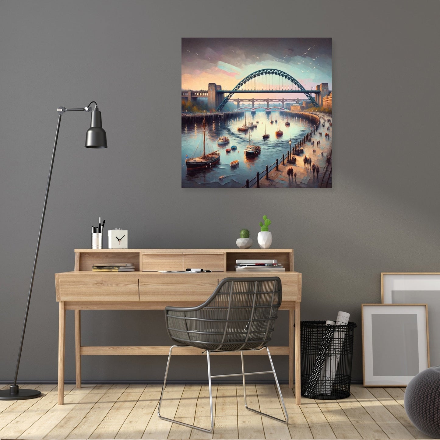 Newcastle Quayside Serenity Canvas