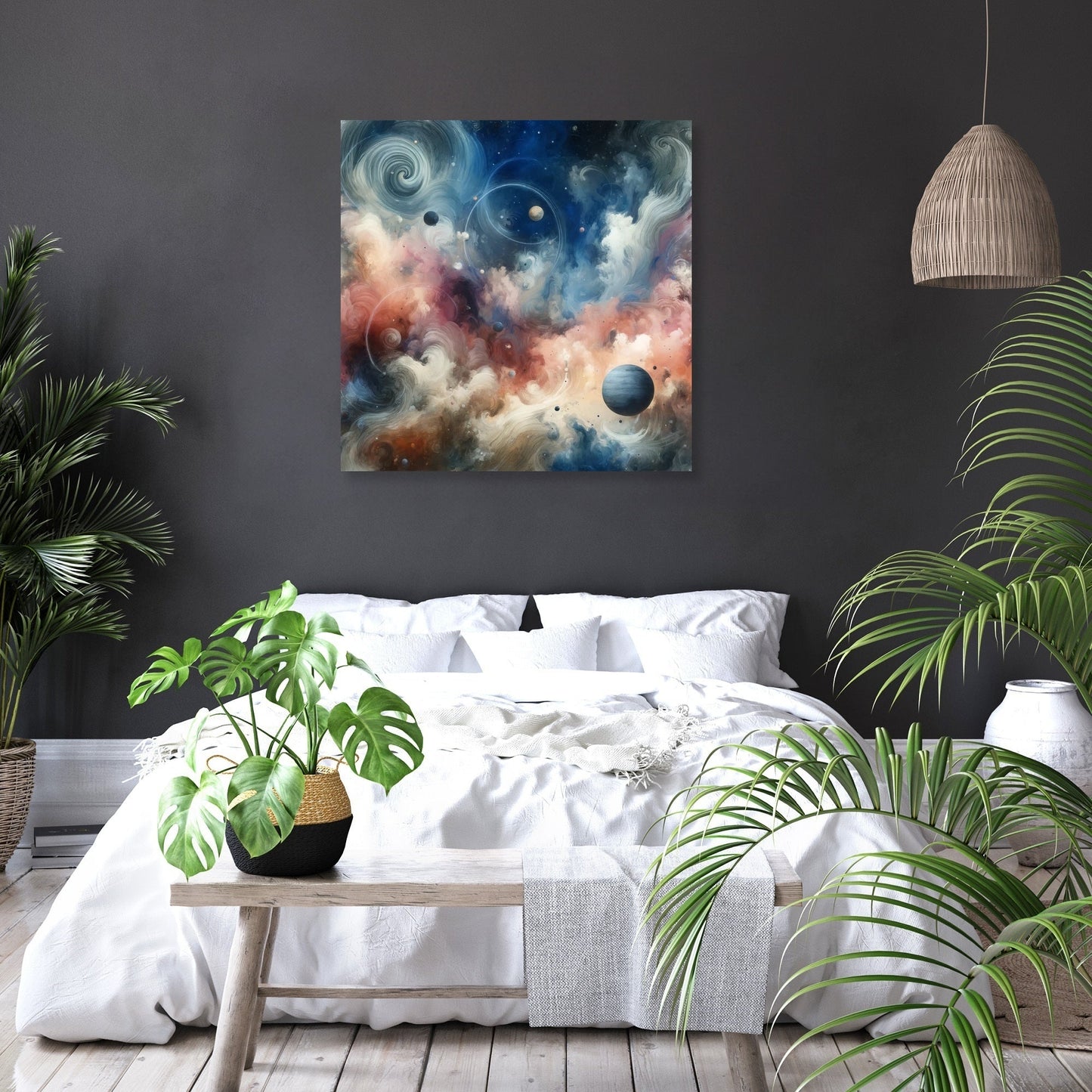 Stellar Tempest Canvas