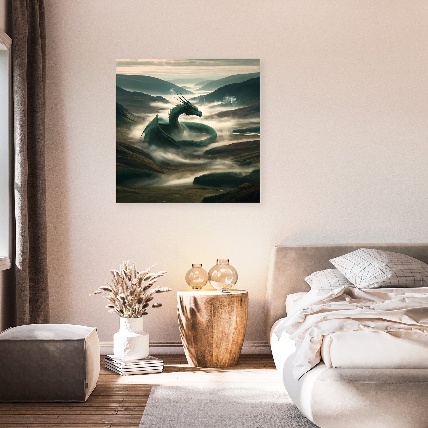 Mist of the Highlands Canvas