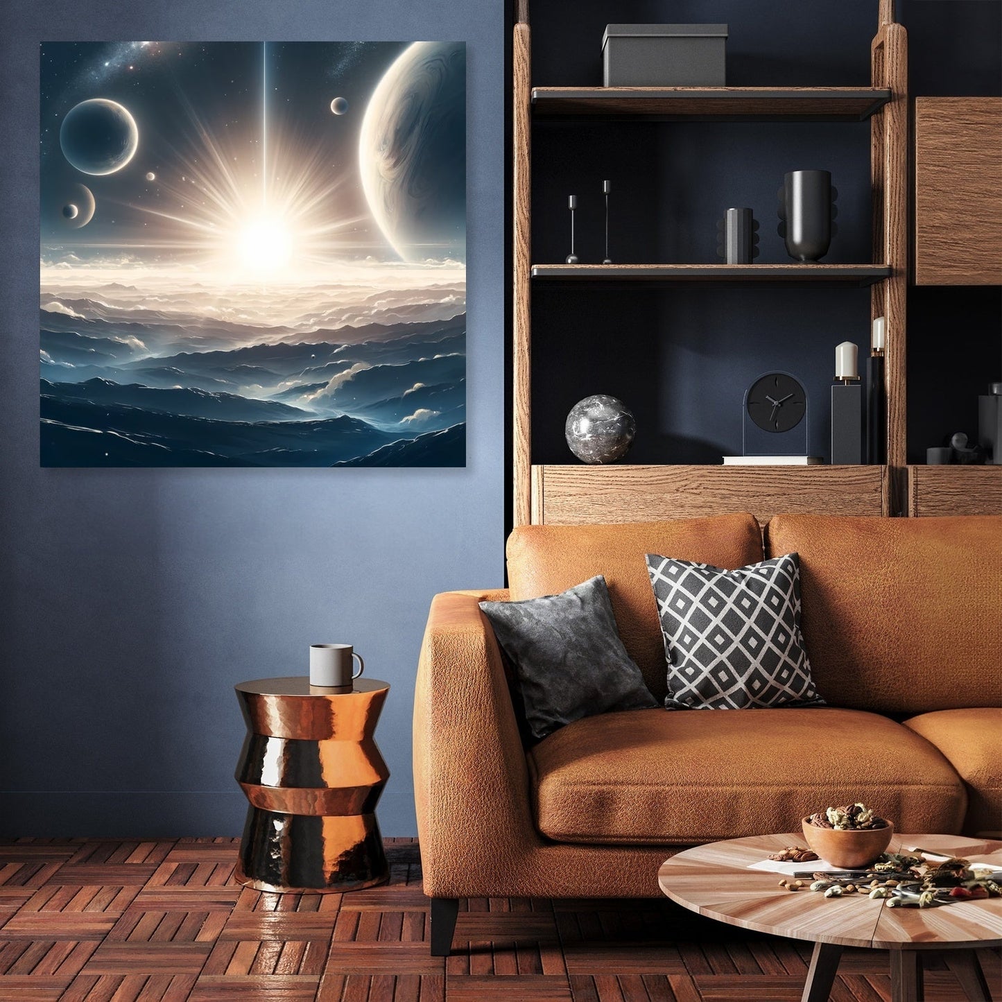 Planetary Vista Canvas