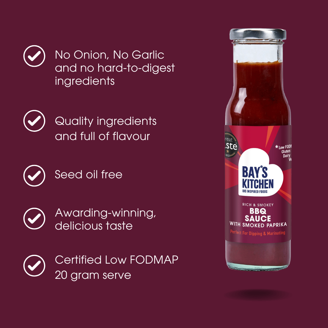BBQ Sauce with Smoked Paprika 275g – Low FODMAP & Vegan