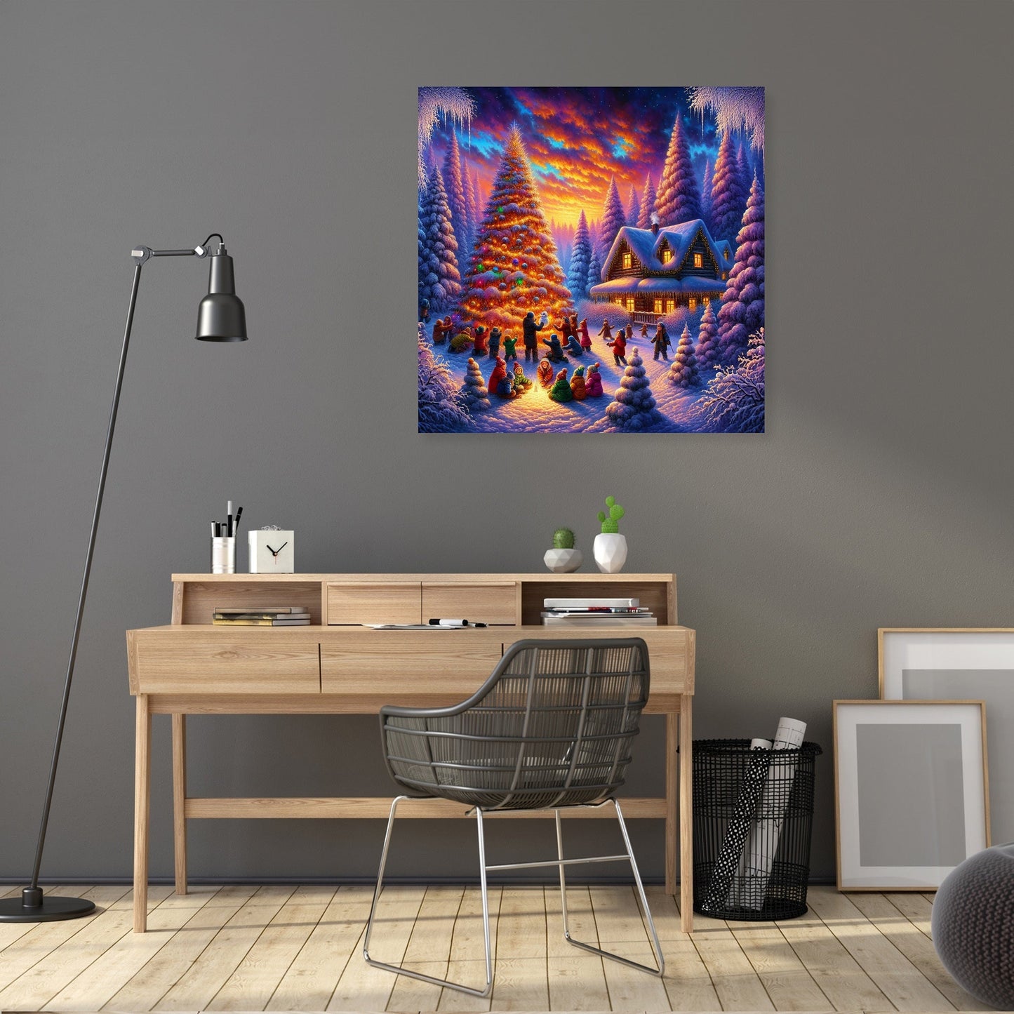 Winter Wonderland Whimsy Canvas
