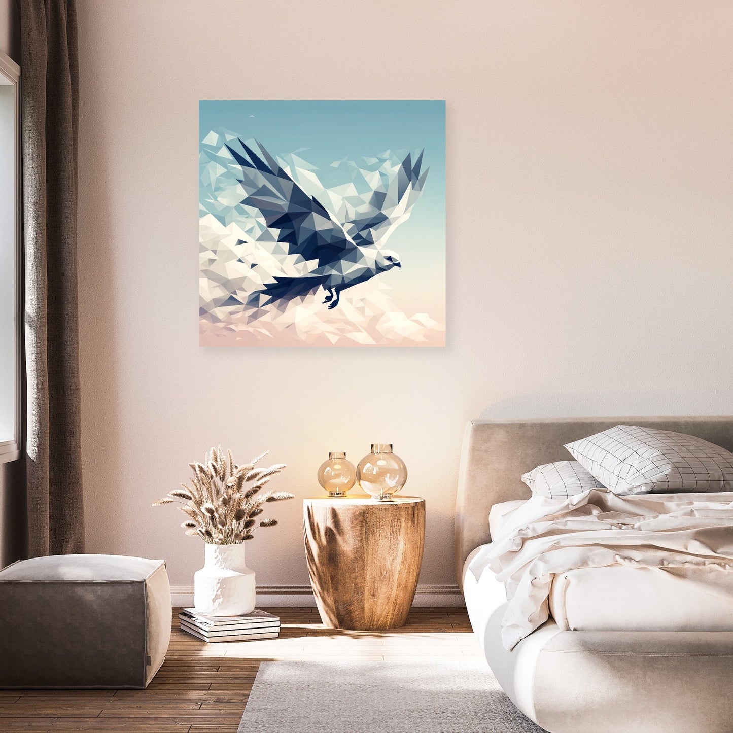 Flight in Geometry Canvas