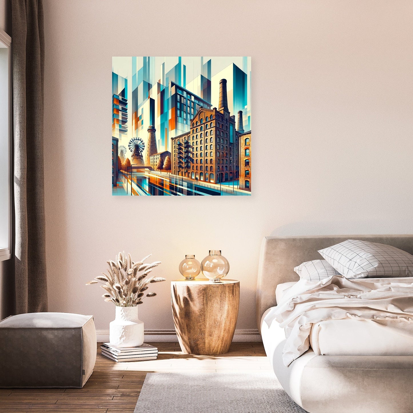 Manchester Ancoats Evolution Canvas