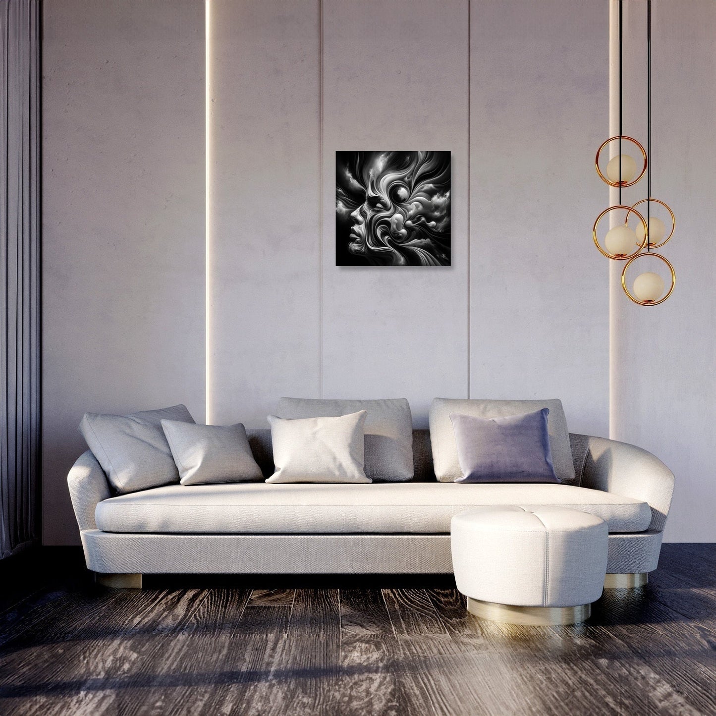 Depths of the Human Psyche Canvas