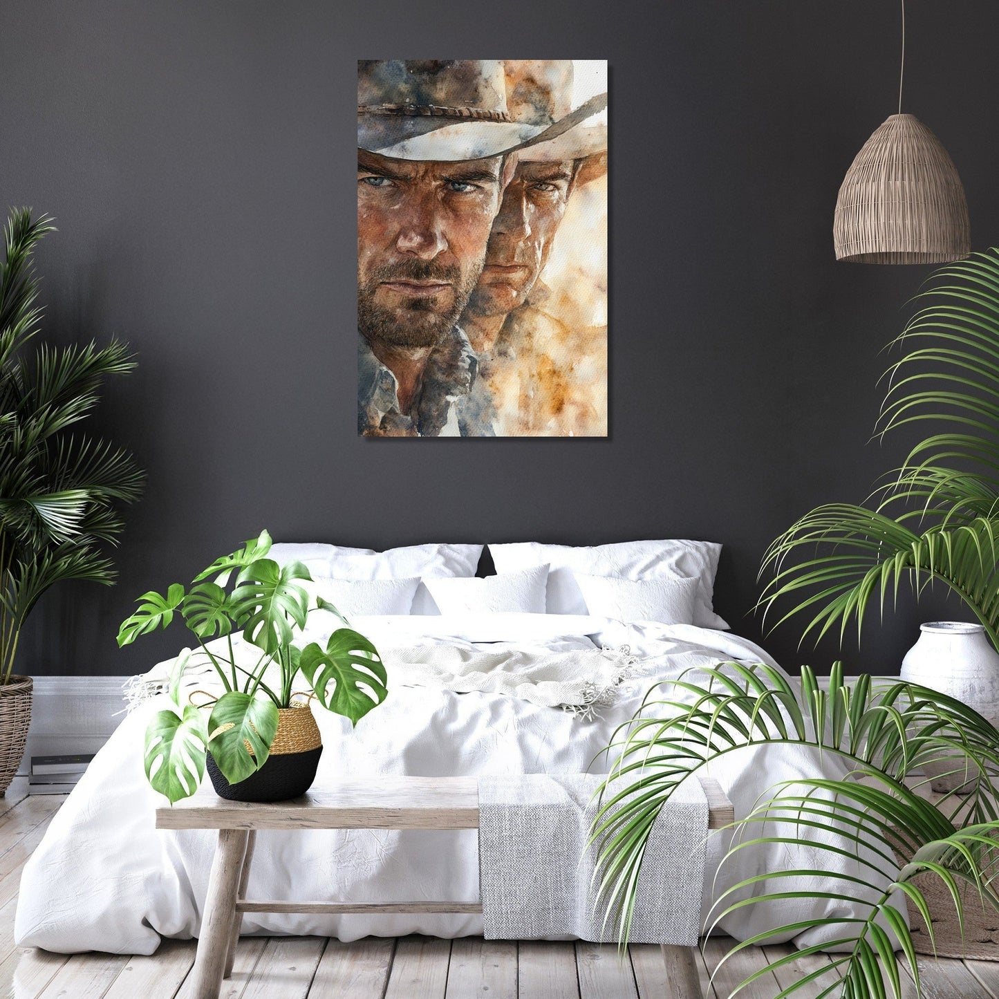 Duel of the Desert Canvas