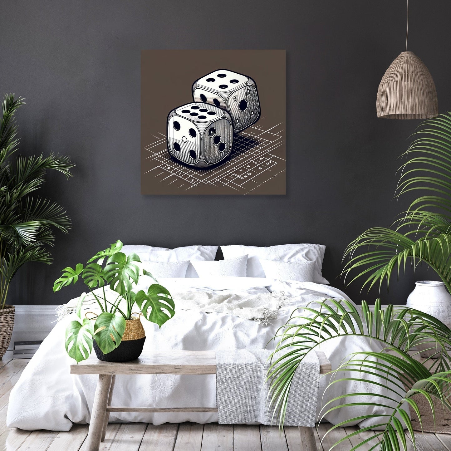 Dynamic Dice Canvas