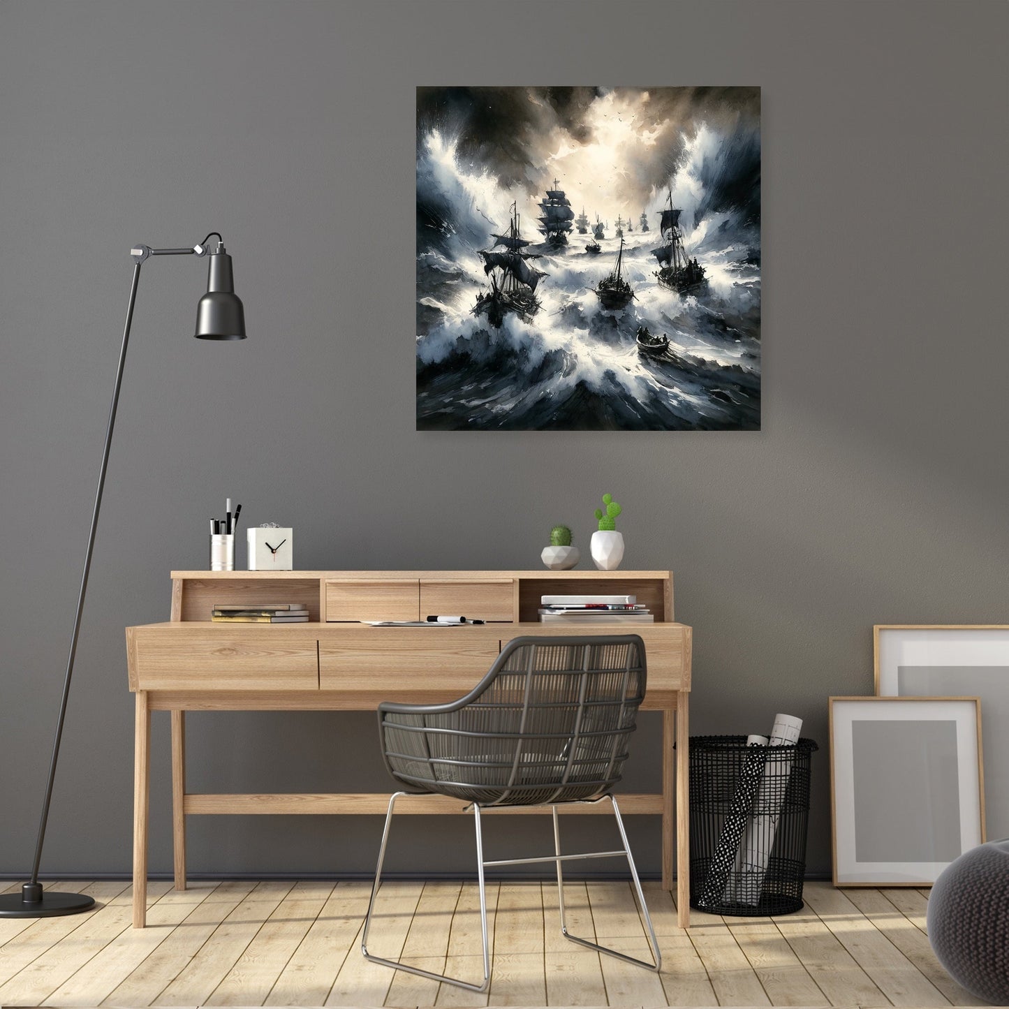 Tempest's Embrace Canvas