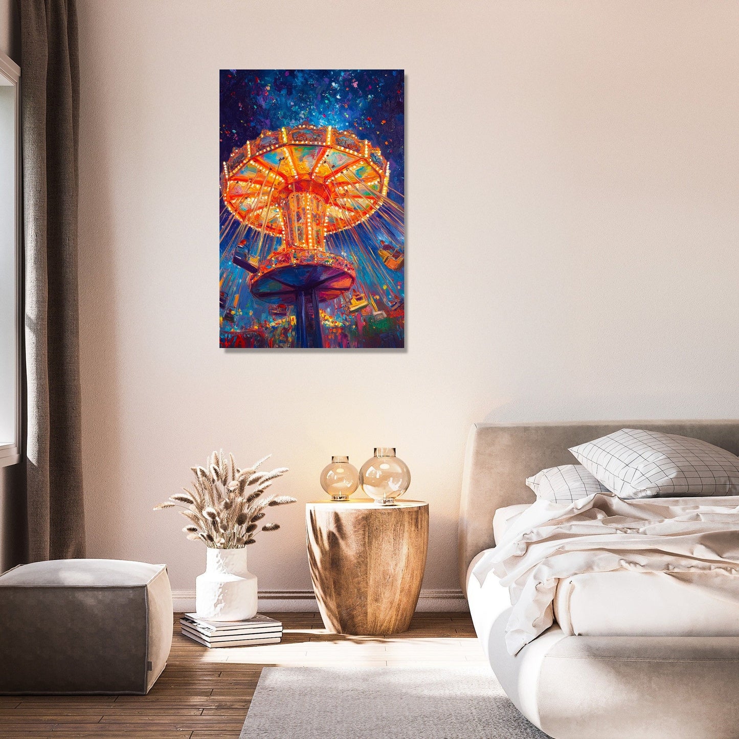 Carousel Dreamscape Canvas