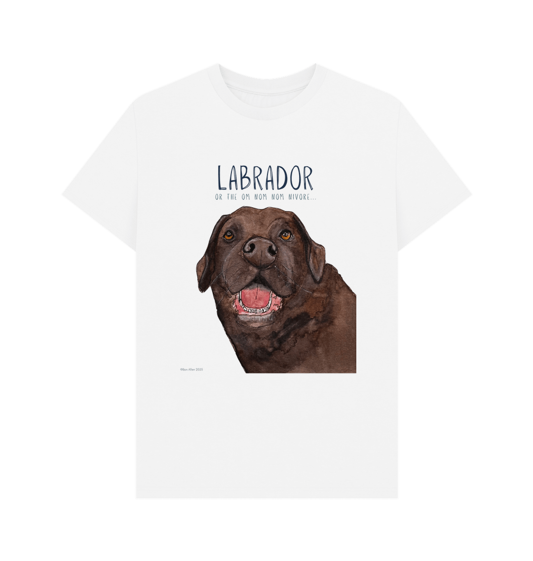 Snack Goals & Tail Wags: The Chocolate Labrador Men’s Tee