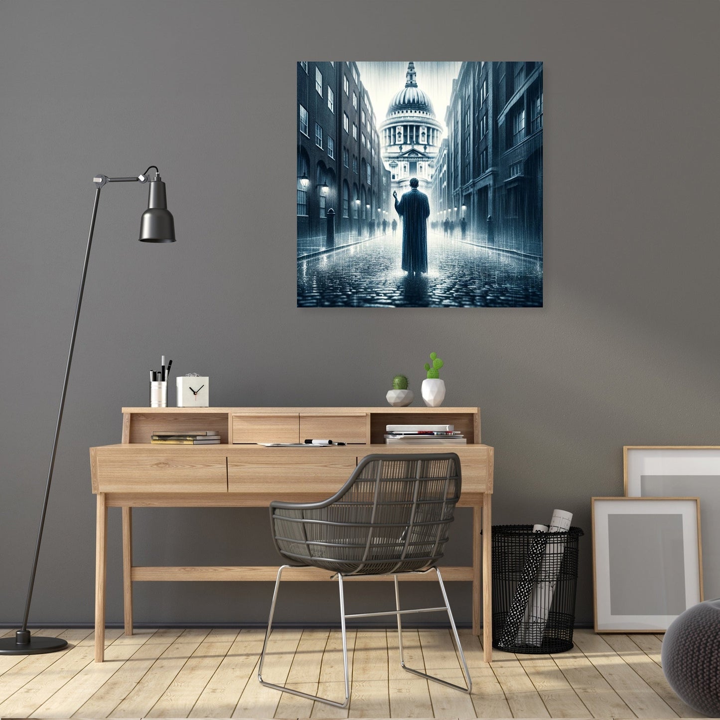Vow Amidst the Rain Canvas