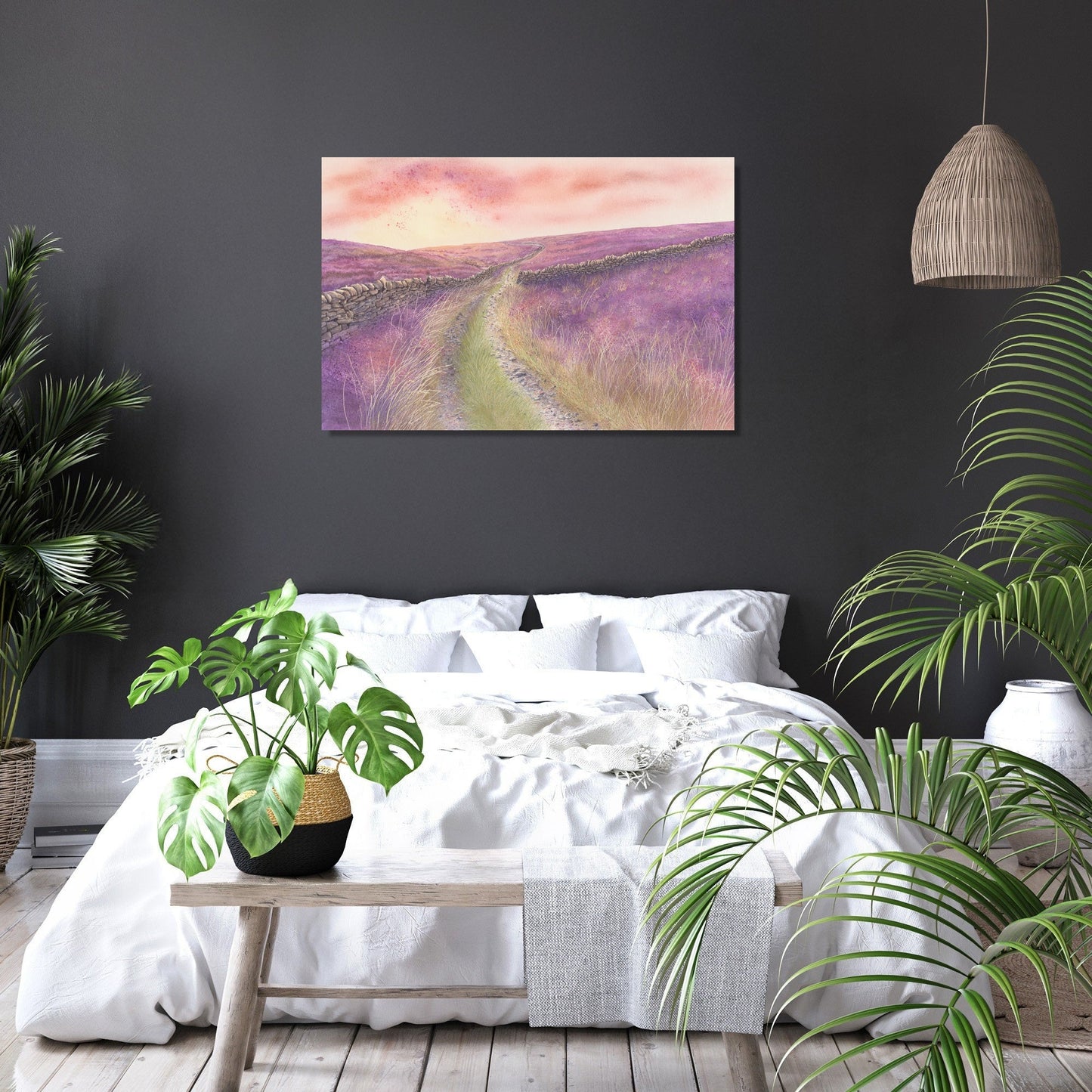 Heather Pathway Canvas