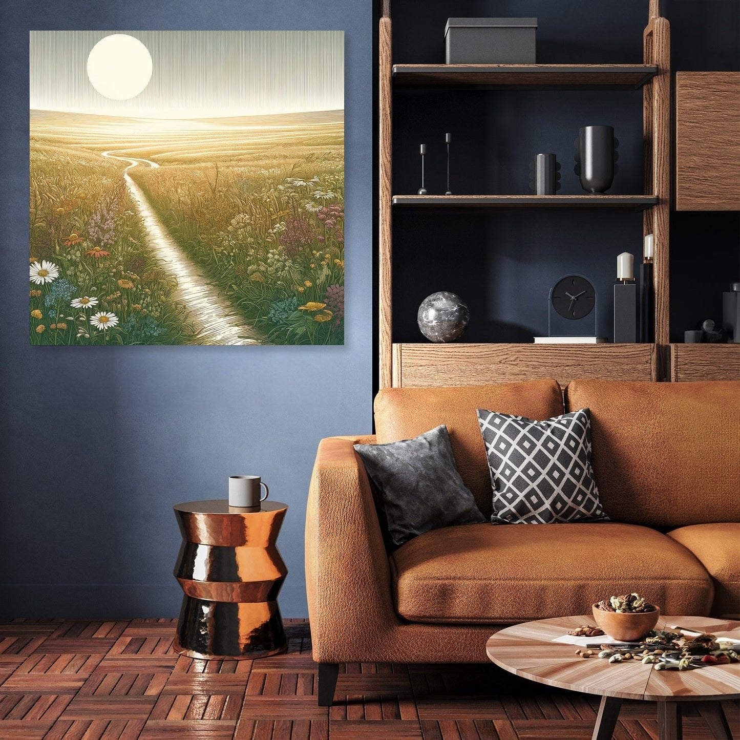 Noon in the Meadow Canvas