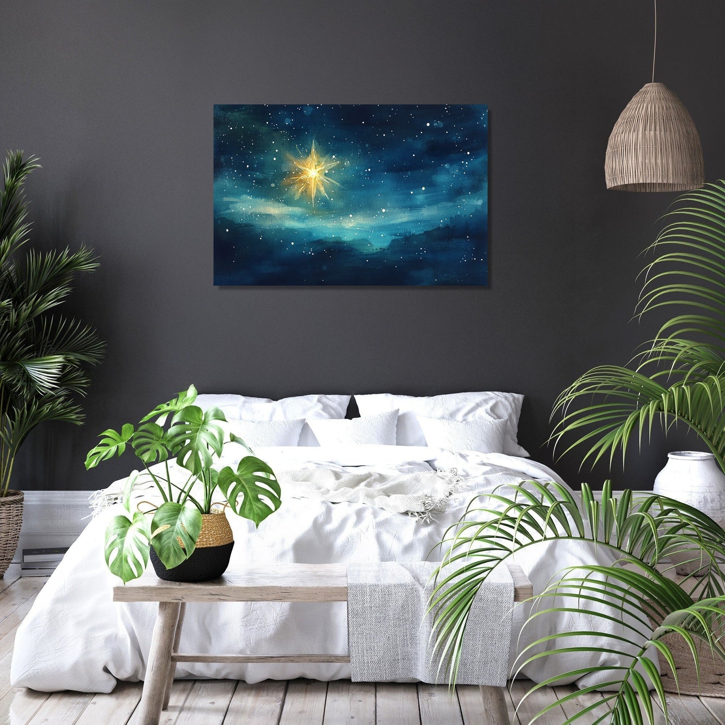 Starry Noel Canvas
