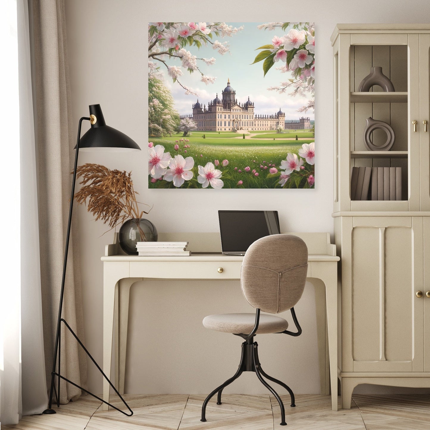 Spring at Castle Howard Canvas