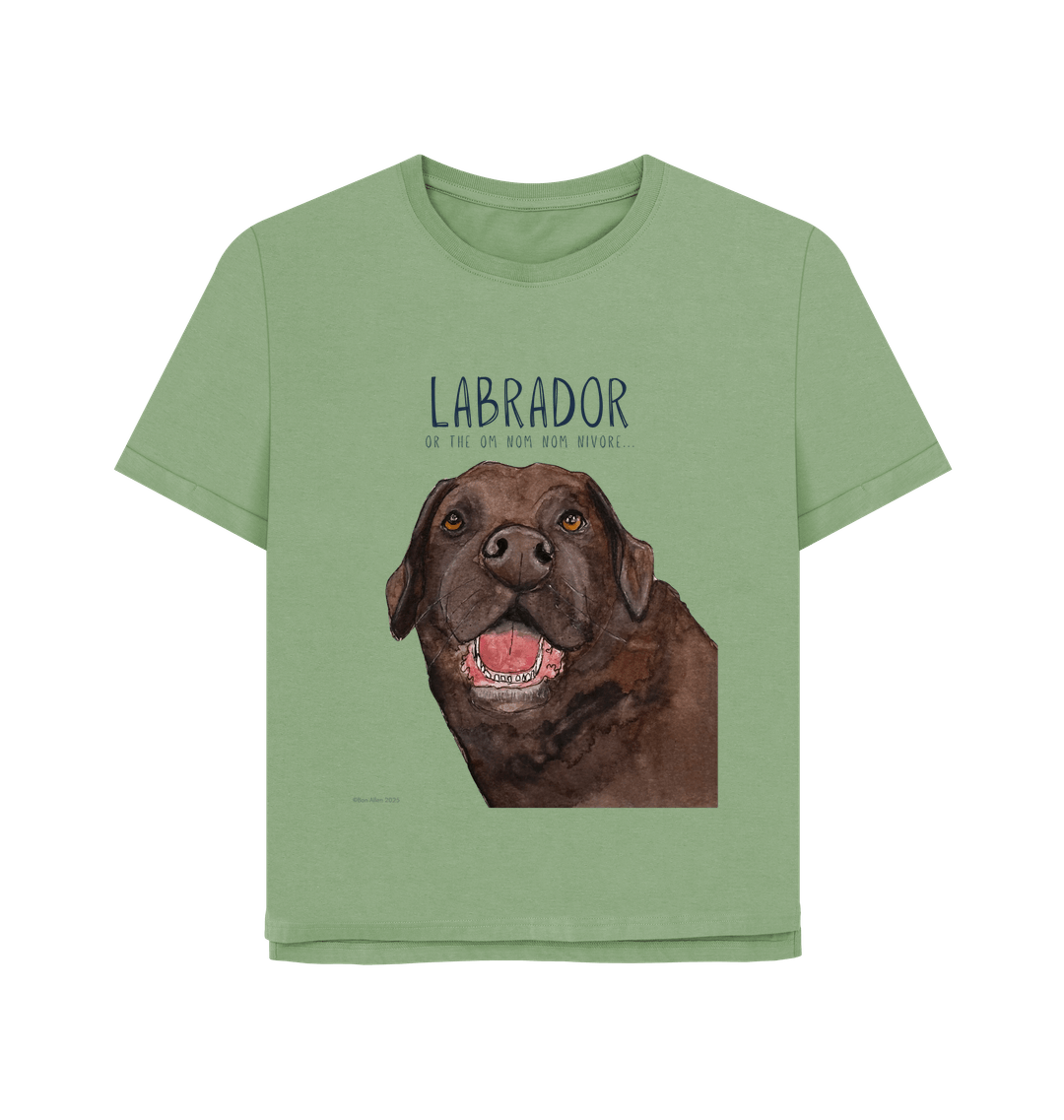 Feed Me Snacks & Compliments: The Chocolate Labrador Tee