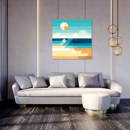Coastal Calm Canvas