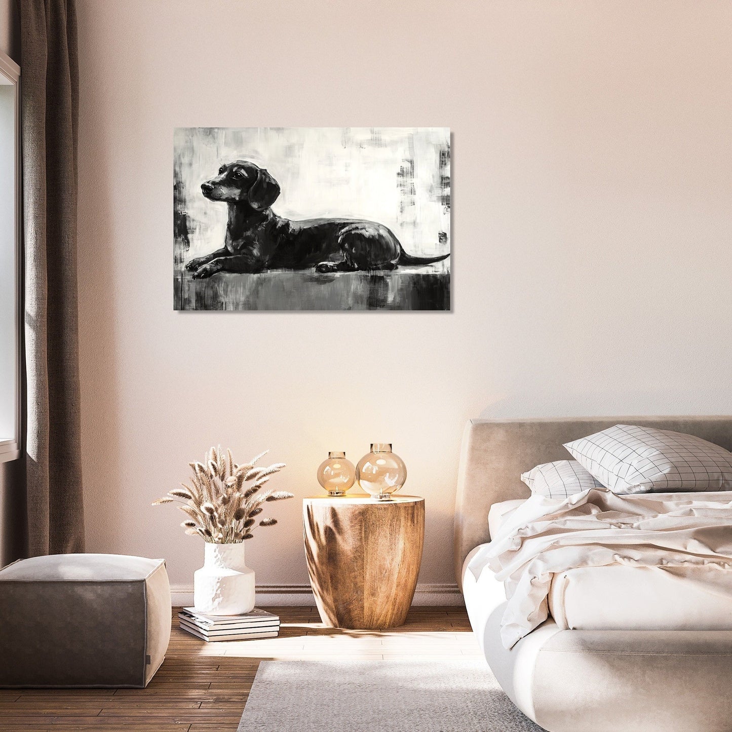 Dappled Dachshund Canvas