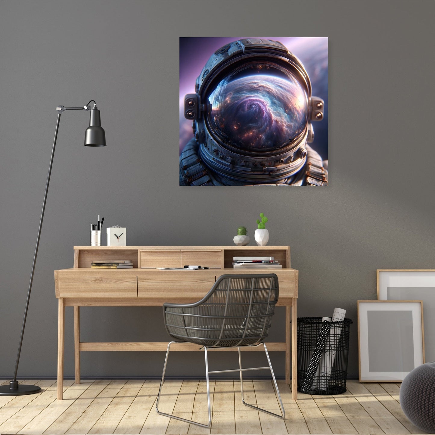 Cosmic Reflection Canvas