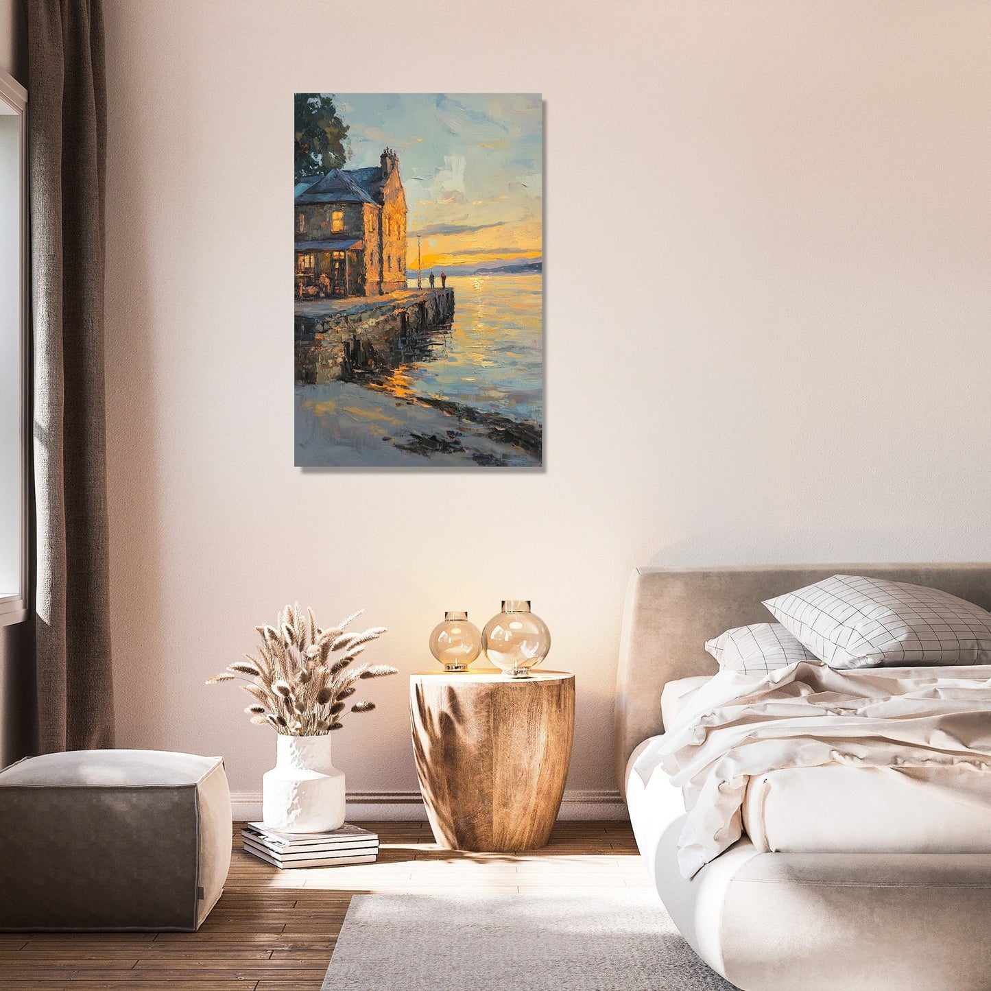 Broughty Ferry Twilight Canvas