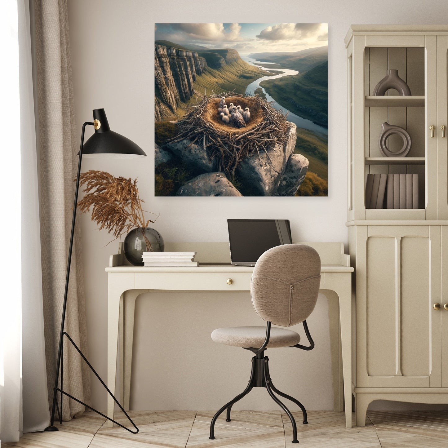 Eagle's Nest Majesty Canvas