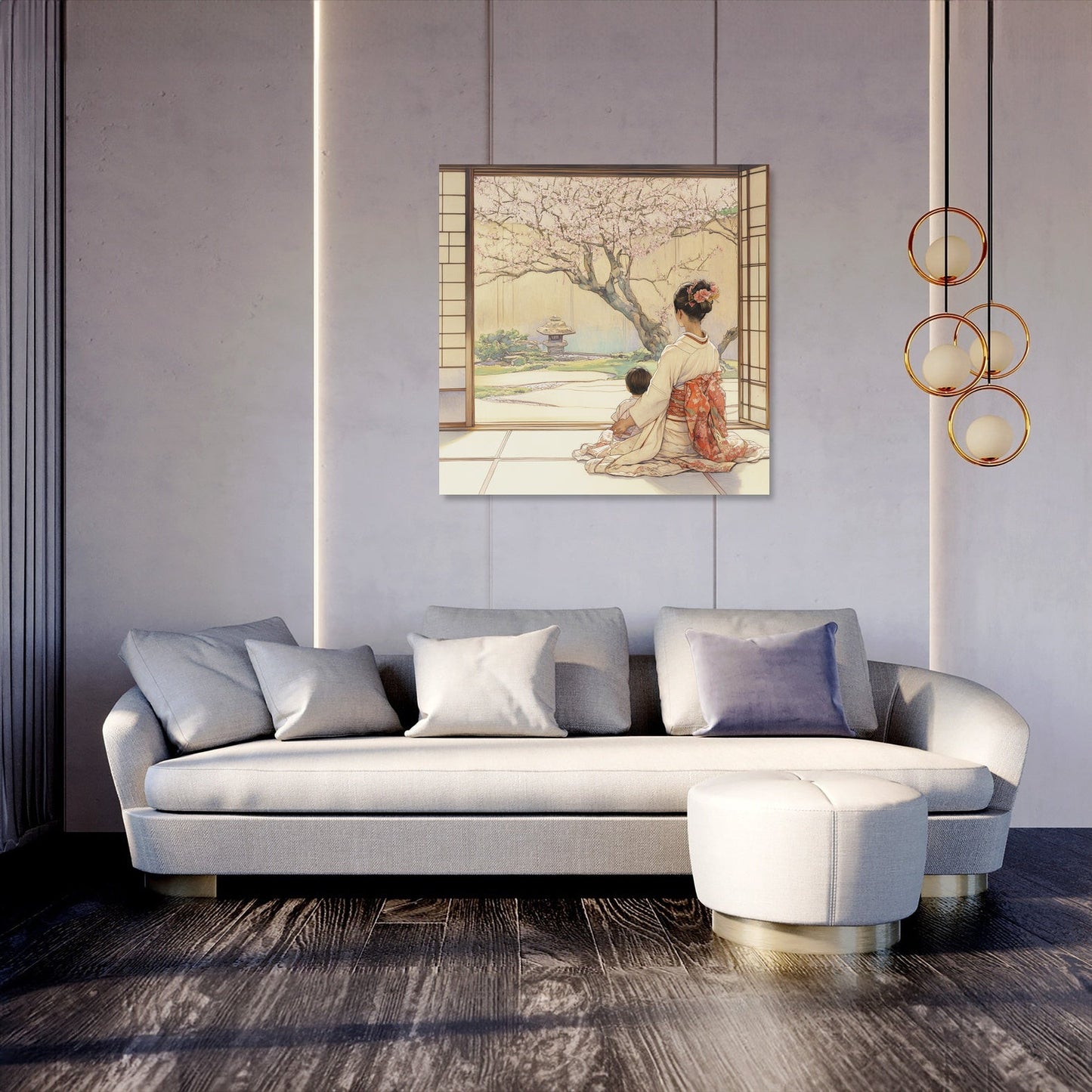 Harmony of Motherhood Canvas