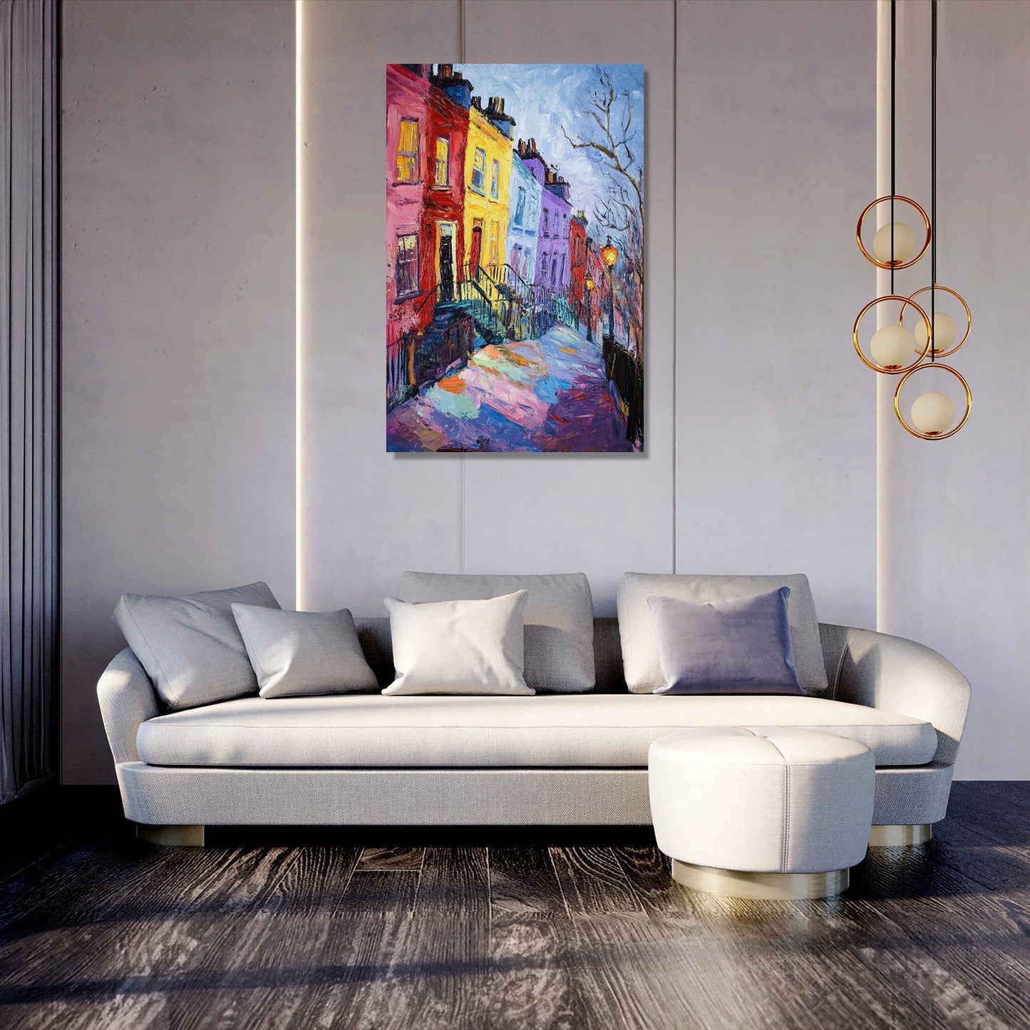 Notting Hill Vibrance Canvas