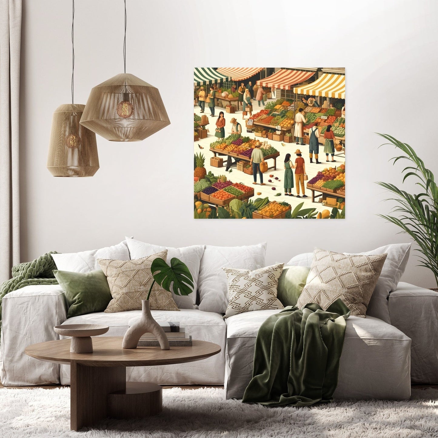 Market Fresh Canvas