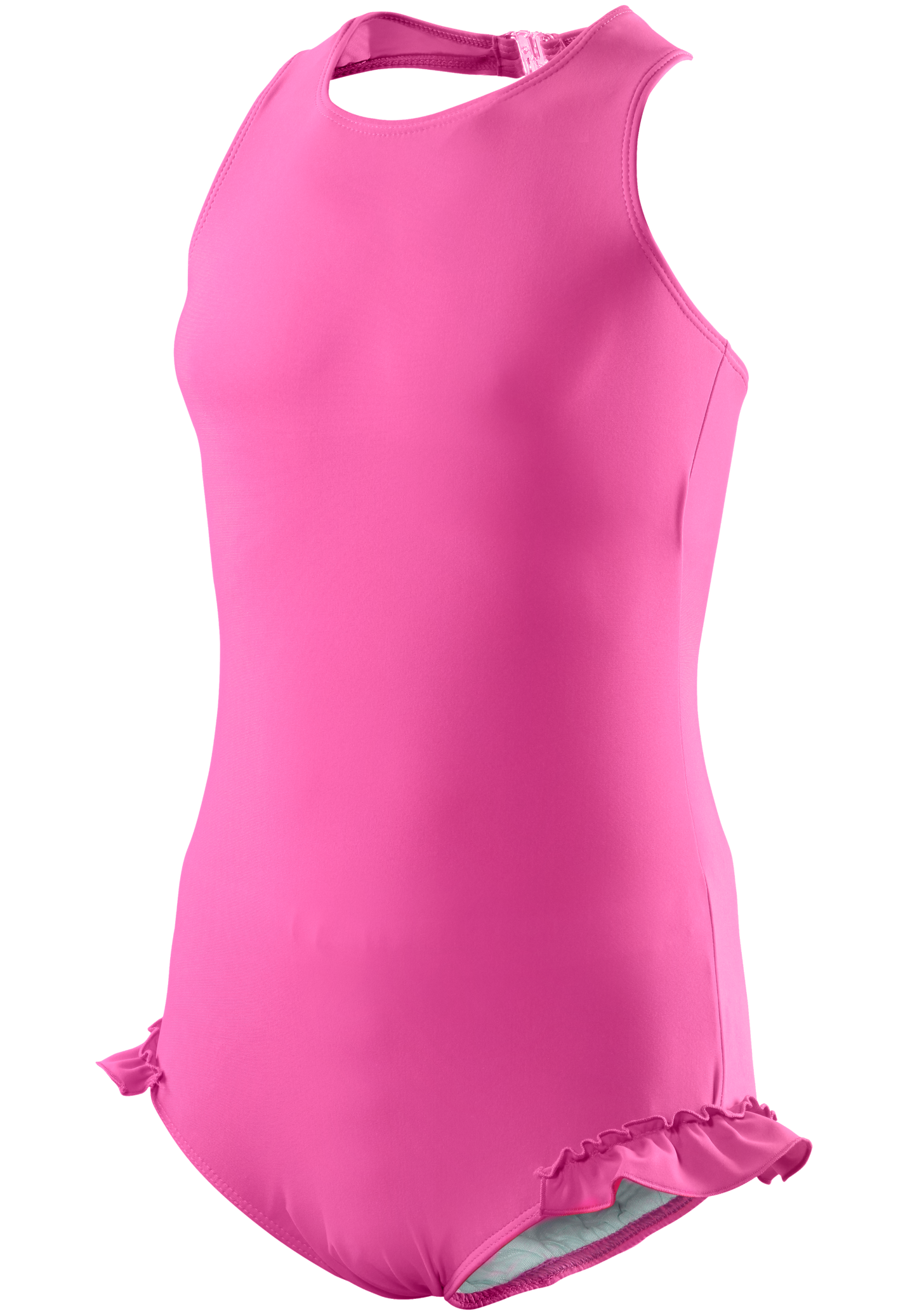 Girl's Halterneck Swimsuit in Pretty Pink *